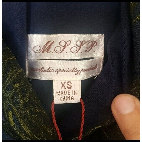 Max Studio Specialty Product Sz XS Dress M.S.S.P Cocktail Glam Festival Party - Picture 9 of 12